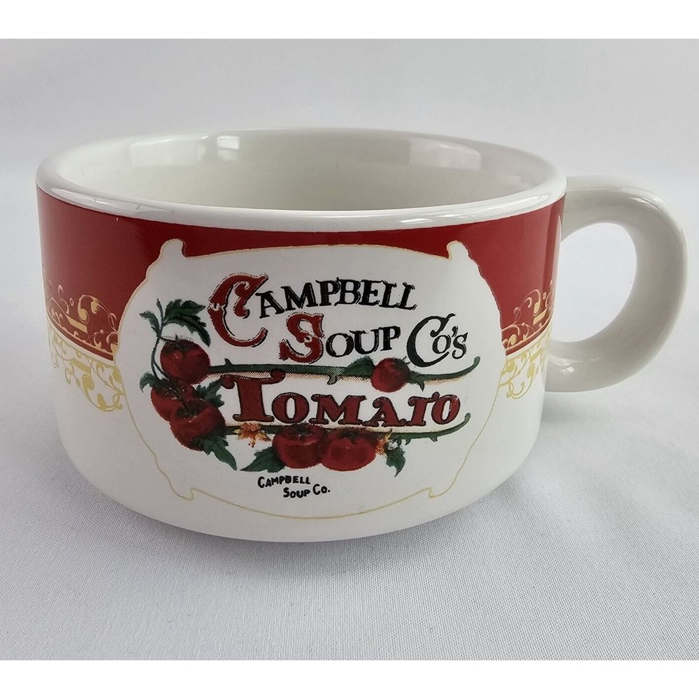 ❤️Retro Campbell's Soup Co's Tomato Mug 2000 CSC.